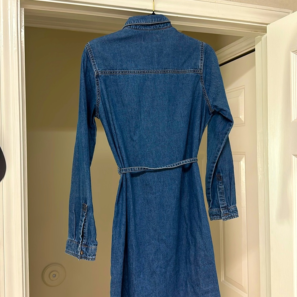 “Demim” Dress  Long Sleeve Dress